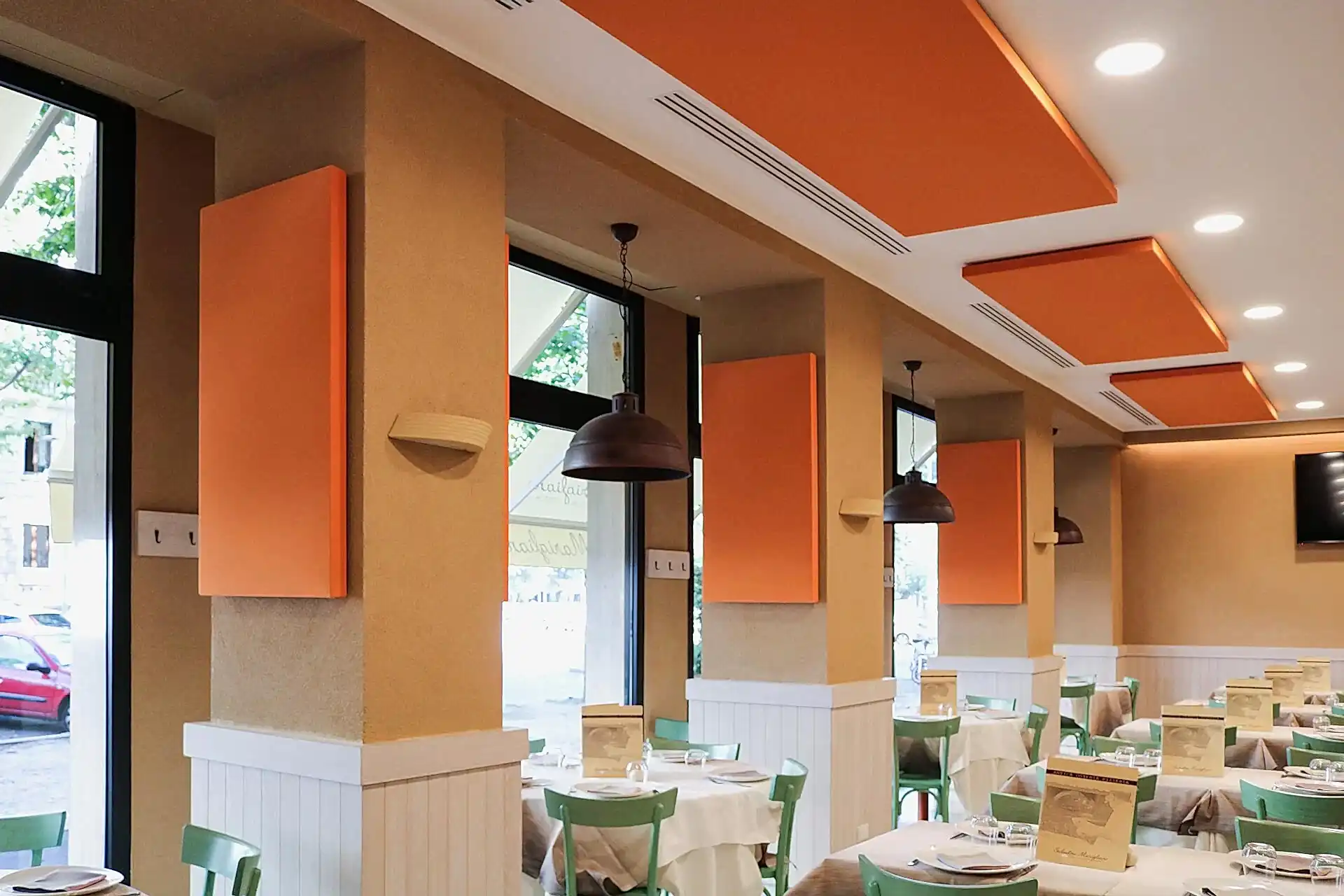 Restaurant Cafe Ses Yalıtımı